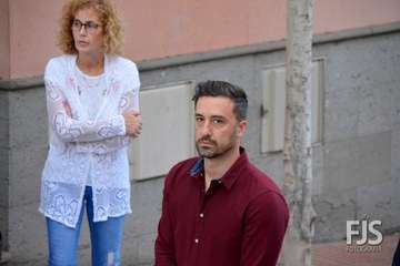 Procesión religiosa por las calles de El Ejido (Foto Francisco Javier Santana)